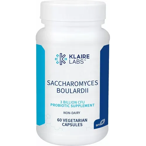 Пробіотики, Saccharomyces Boulardii, Klaire Labs, 60 капсул 