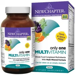 New Chapter, One Daily Multivitamin, Всього один мультивітамін, 72 таблетки