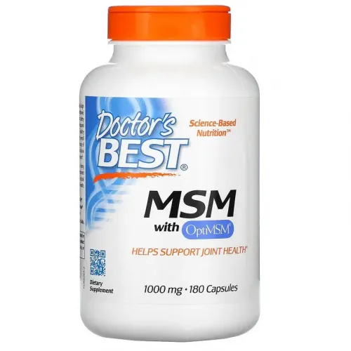 Doctor's Best, МСМ з OptiMSM, 1000 мг, 360 капсул