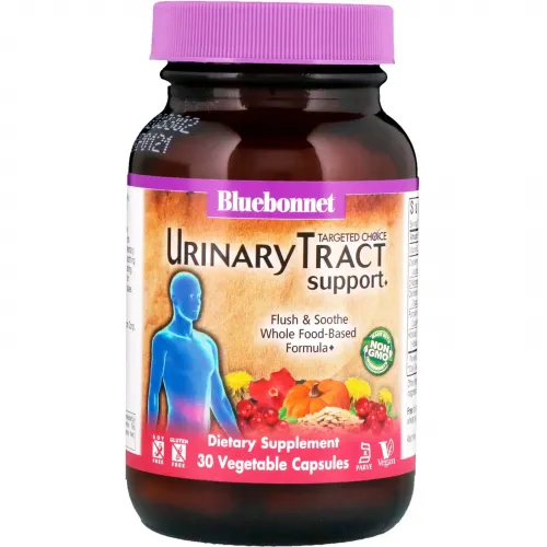 Комплекс для сечовивідних шляхів, Targeted Choice, Urinary Tract Support, Bluebonnet Nutrition, 30 рослинних капсул 