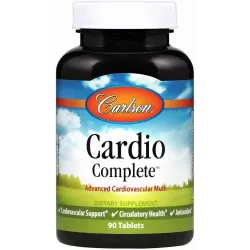 Кардіо комплекс, Cardio Complete, Carlson Labs, 90 капсул 