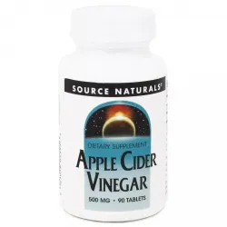 Source Naturals, Яблучний Оцет, 500 мг, 90 таблеток 