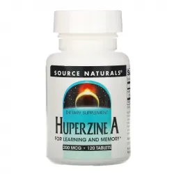 Source Naturals, гуперзин А, 200 мкг, 120 таблеток 