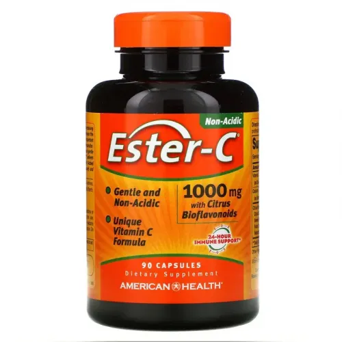 American Health, Ester-C з цитрусовими биофлавоноидами, 1000 мг, 90 капсул