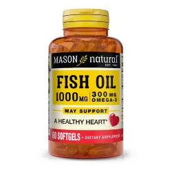 Риб'ячий жир з Омега-3, Omega-3 Fish Oil, Mason Natural, 200 гелевих капсул 