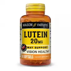 Mason Natural, Лютеїн, 20 мг, 30 гелевих капсул 