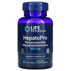 Life Extension, HepatoPro, 900 мг, 60 м'яких гелевих капсул 