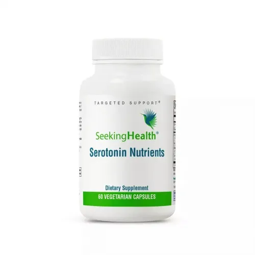 Seeking Health, Підвищення серотоніну, Serotonin Nutrients, 60 вегетаріанських капсул