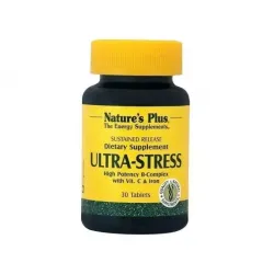 Nature's Plus, Комплекс для боротьби зі стресом за залізом, Ultra Stress, 30 таблеток 