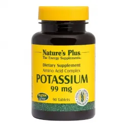 Nature's Plus, Potassium, 99 мг, 90 таблеток