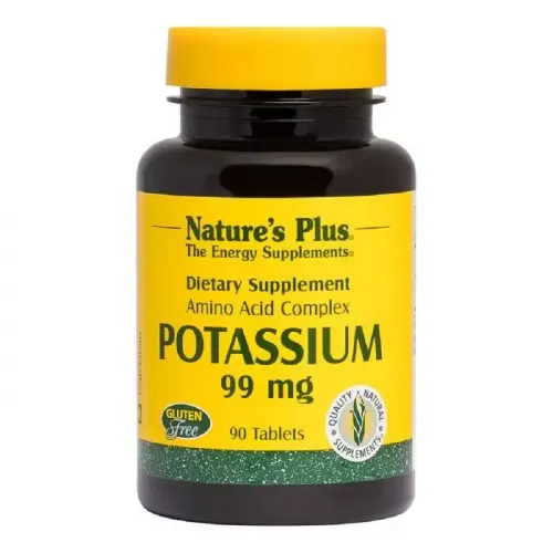 Nature's Plus, Potassium, 99 мг, 90 таблеток 