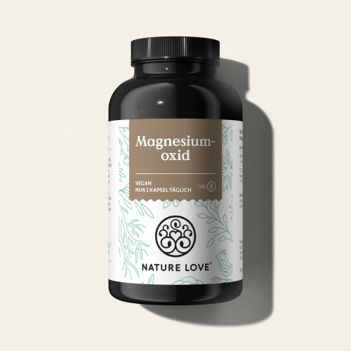 Магній NATURE LOVE® Magnesium 660 мг - 180 капсул