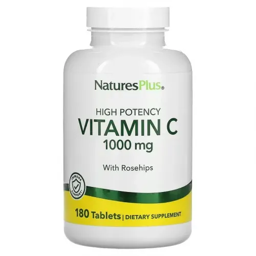 Nature's Plus, Вітамін С, 1000 мг, 180 таблеток