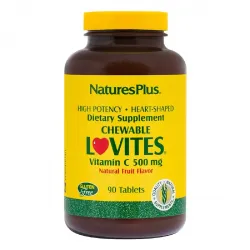 Nature's Plus, Вітамін C, Vitamin C Lovites, 500 мг, 90 жувальних таблеток