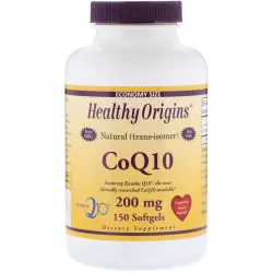 Коензим Q10, Healthy Origins, Kaneka Q10 (CoQ10), 200 мг, 150 капсул 