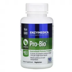 Enzymedica, Pro Bio, пробіотик з гарантованою ефективністю, 90 капсул 