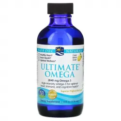 Nordic Naturals, Ultimate Omega, зі смаком лимона, 2840 мг, 119 мл 