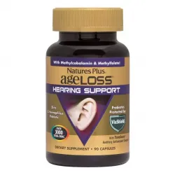 Nature's Plus, Підтримка слуху AgeLoss, Hearing Support, 90 капсул 