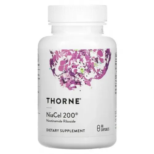 NiaCel 200, Thorne Research, 60 капсул