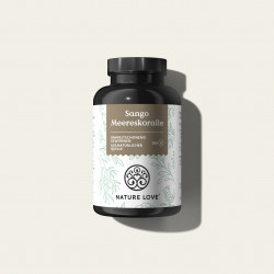 Морской коралл источник кальция и магния Санго (Sango) Nature Love® - 180 капсул