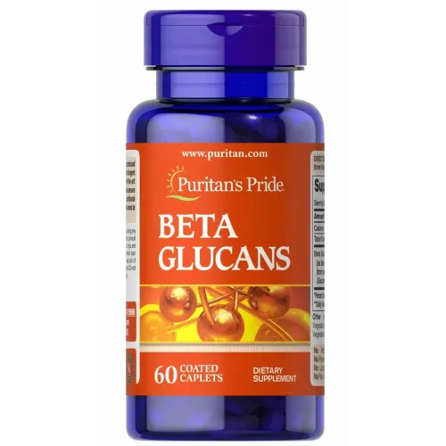 Бета-глюкан, Beta Glucans, Puritan's Pride, 200 мг, 60 капсул