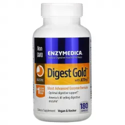 Enzymedica, Digest Gold из ATPro, добавка с травными ферментами, 180 капсул