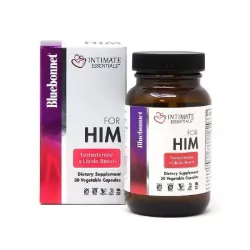 Bluebonnet Nutrition, Комплекс для нього, Intimate Essentials For Him, Testosterone, Libido Boost, 30 капсул