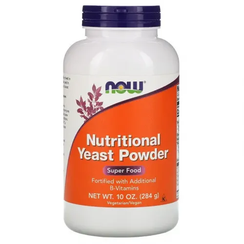 Харчові дріжджі, Nutritional Yeast, Now Foods, порошок, 284 г