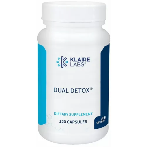 Підтримка детоксикації печінки, Dual Detox, Klaire Labs, 120 капсул 