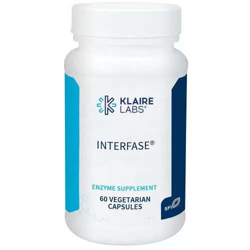 Ензими міжфазних кордонів, Interfase Enzyme Supplement, Klaire Labs, 60 капсул 