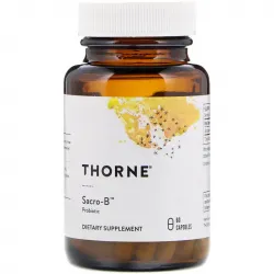 Thorne Research, Sacro-B, цукроміцети буларді, пробіотик, 60 капсул 