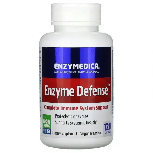 Enzymedica, Enzyme Defense, 120 капсул 