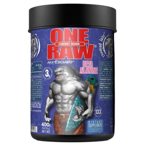 Zoomad Labs, Raw One Beta Alanine, вишня, 400 г