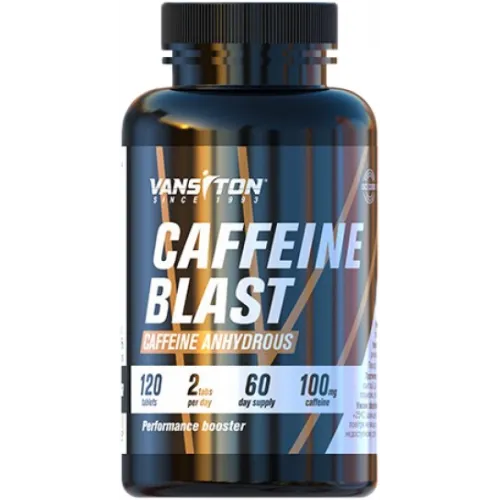 Vansiton, Кофеин, Caffeine Blast, 120 таблеток