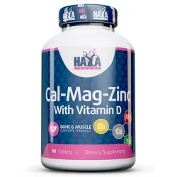 Haya Labs, Calcium Magnesium & Zinc with Vitamin D, 90 таблеток 