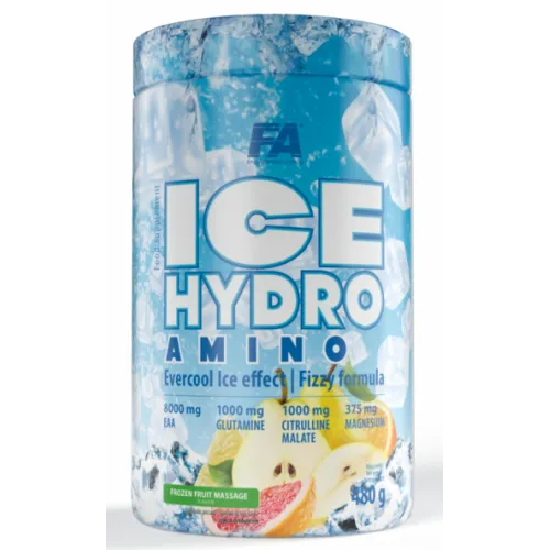 Fitness authority, Ice Hydro Amino, ожина-ананас, 480 г