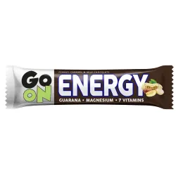 GoOn, Батончик ENERGY "snickers"+ guarana 50 г 1/24 11/2021 