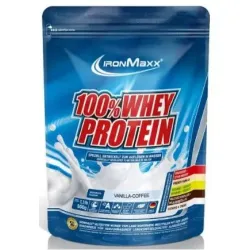 IronMaxx, 100% Whey Protein, ванільна кава, 500 г 