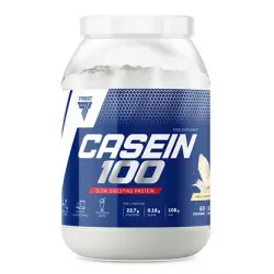 Trec, Casein 100, полуниця-банан, 1800 г 