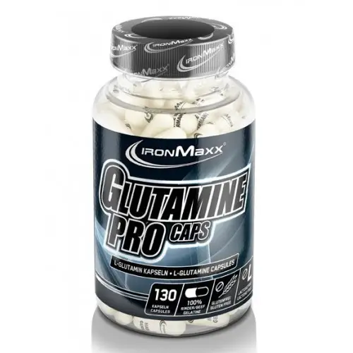 IronMaxx, Glutamine Pro - 130 капс (банка)