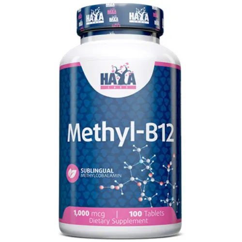 Haya Labs, Methyl B-12, 1000 мкг, 100 таблеток