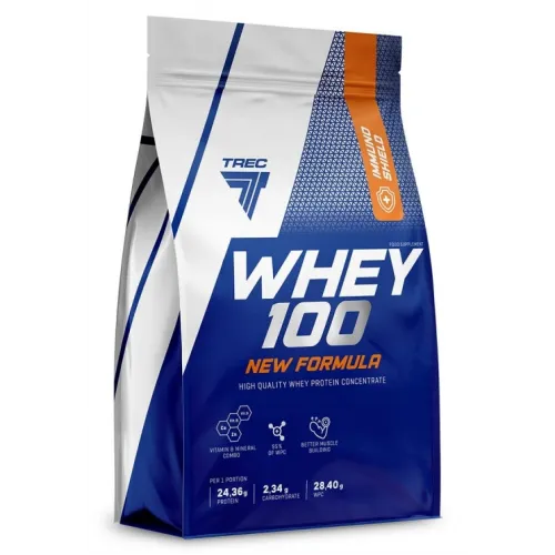 Trec, Whey 100 (New Formula), без смаку, 700 г 