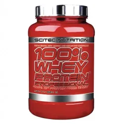 Scitec nutrition, 100% Whey Protein Prof 920 г - полуниця