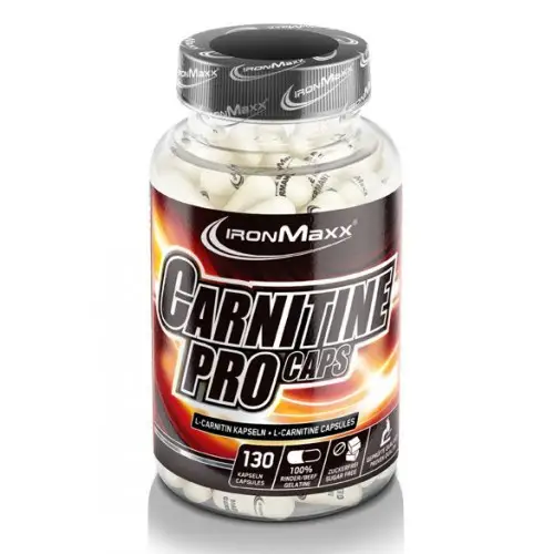 IronMaxx, L-карнітин, Carnitine Pro, 130 капсул