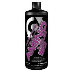 Scitec Nutrition, Amino Liquid 50,  вишня-гуава, 1000 мл