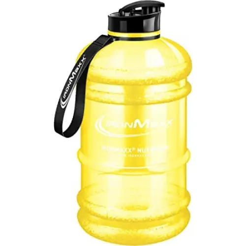 IronMaxx, Шейкер IM Water Gallon, жовтий, 2200 мл 