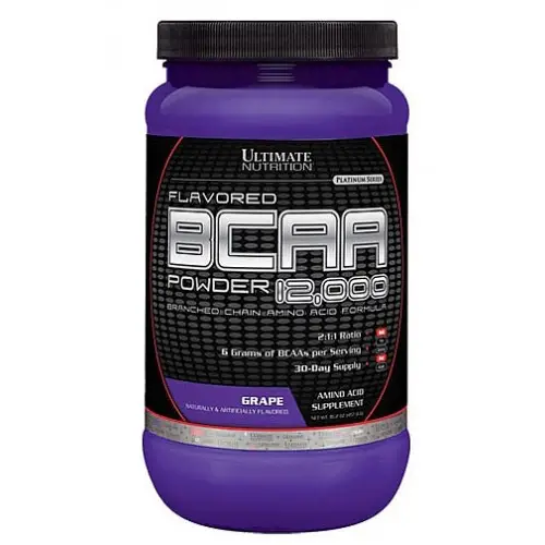 Ultimate Nutrition, BCAA, виноград, порошок, 457 г