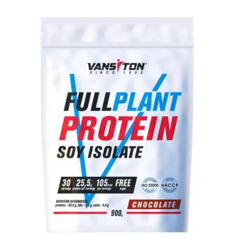 Vansiton, Соевый изолят, Plant Protein, шоколад, 900 г