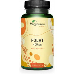 Фолиевая кислота 400 мкг Vegavero® – 120 капсул