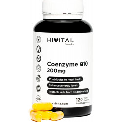 Коензим Q10 200 мг Hivital Foods - 120 капсул
